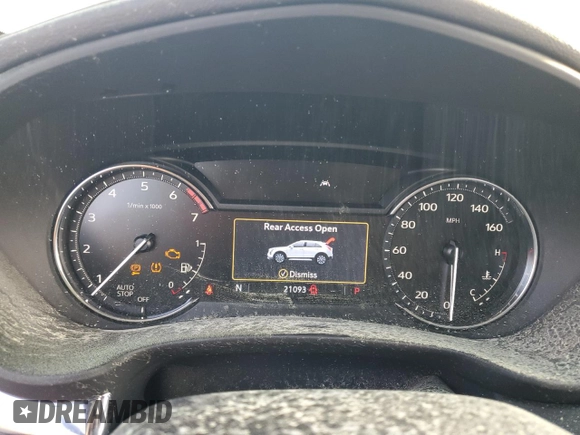 2023 Cadillac XT4 FWD Luxury with VIN 1GYAZAR49PF102307, listed as a Copart auction lot 49342465 with 21,093 mi miles and Salvage Title. Bid and sale history available at DreamBid. Image 9.