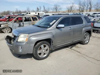 2012 GMC Terrain SLT-2 with VIN 2GKFLXE5XC6375909, listed as a Copart auction lot 48370095 with 182,106 mi miles and Salvage Title. Bid and sale history available at carsss.com. Image 1.