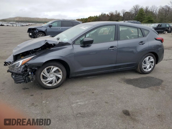 2024 Subaru Impreza with VIN JF1GUABCXR8369338, listed as a Copart auction lot 73175644 with 2,306 mi miles and Salvage Title. Bid and sale history available at carsss.com. Image 1.