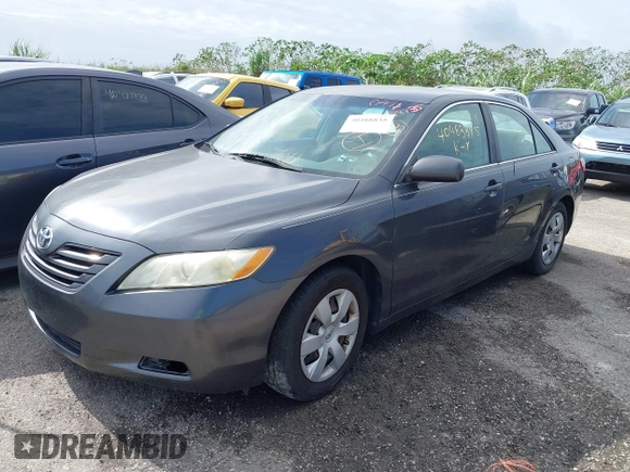 2009 Toyota Camry with VIN 4T1BE46K69U410118, listed as a IAAI auction lot 41759826 with 107,291 mi miles and . Bid and sale history available at carsss.com. Image 2.