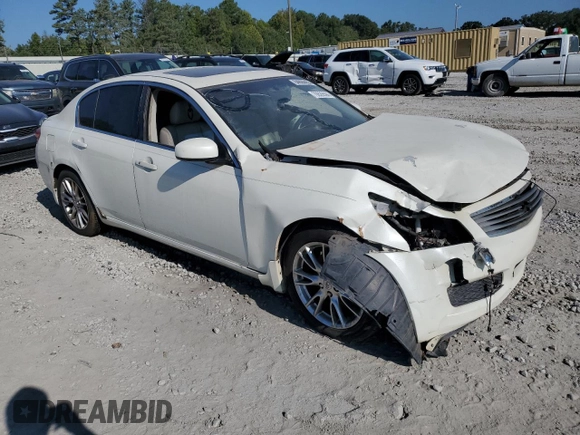 2007 Infiniti G35 Journey with VIN JNKBV61E87M719053, listed as a Copart auction lot 70626594 with 179,711 mi miles and Salvage Title. Bid and sale history available at DreamBid. Image 4.