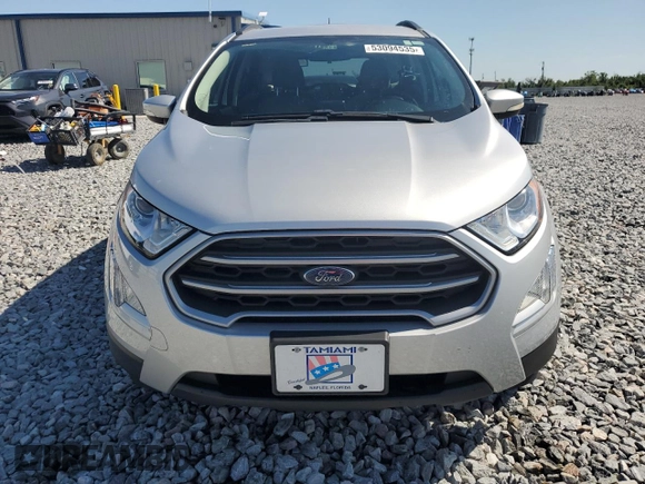 2021 Ford EcoSport SE with VIN MAJ3S2GE7MC441235, listed as a Copart auction lot 53094535 with 32,781 mi miles and Salvage Title. Bid and sale history available at carsss.com. Image 5.