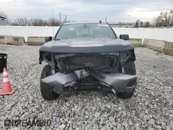 2021 Chevrolet Silverado 1500 RST with VIN 1GCUYEED7MZ121094, listed as a Copart auction lot 80499534 with 45,058 mi miles and Salvage Title. Bid and sale history available at carsss.com. Image 5.