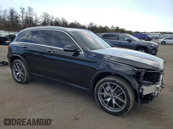2022 Mercedes-Benz GLC 300 z VIN W1N0G8EB2NV381180, wystawiony jako Copart lot #48484175 z przebiegiem 36 719 mil mil oraz Szkoda całkowita • Salvage title. Historia ofert i sprzedaży dostępna na DreamBid. Obrazek 4.