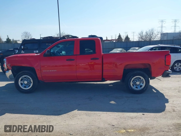 2018 Chevrolet Silverado 1500 Work Truck with VIN 1GCRCNEH8JZ242655, listed as a IAAI auction lot 41783027 with 142,415 mi miles. Bid and sale history available at carsss.com. Image 14.