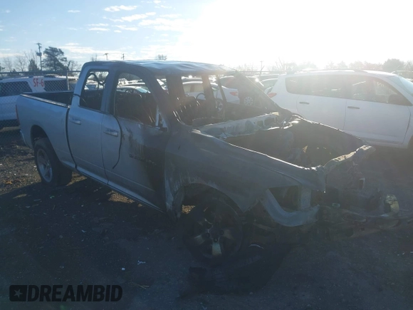 2012 Ram 1500 Sport with VIN 1C6RD7HT8CS125332, listed as a IAAI auction lot 41182823 with Not provided miles and . Bid and sale history available at DreamBid. Image 1.