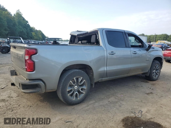 2023 Chevrolet Silverado 1500 RST with VIN 2GCUDEED4P1126097, listed as a Copart auction lot 68518414 with 31,462 mi miles and Salvage Title. Bid and sale history available at DreamBid. Image 3.