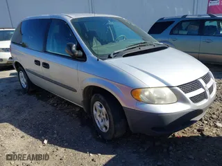 2002 Dodge Caravan SE with VIN 1B4GP25332B661325, listed as a IAAI auction lot 41648549 with 182,533 mi miles. Bid and sale history available at carsss.com. Image 1.