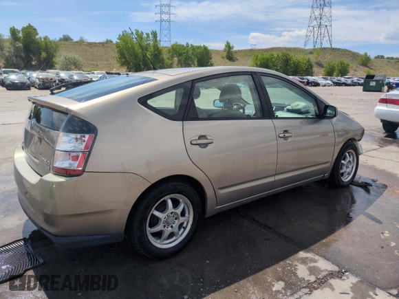 2005 Toyota Prius z VIN JTDKB20U453074321, wystawiony jako Copart lot #58217285 z przebiegiem 299 999 mil mil oraz Szkoda całkowita • Salvage title. Historia ofert i sprzedaży dostępna na DreamBid. Obrazek 3.
