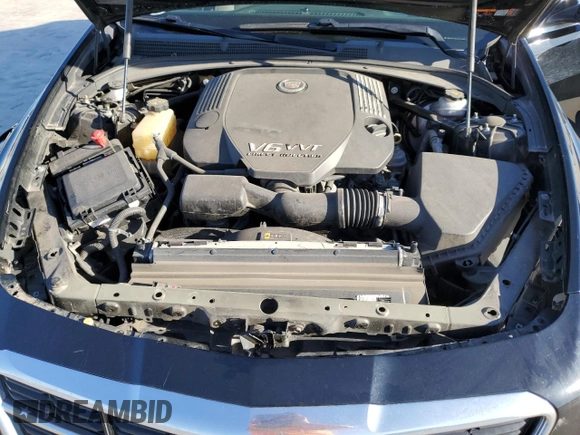 2014 Cadillac CTS Premium AWD with VIN 1G6AZ5S31E0130572, listed as a Copart auction lot 50060845 with 72,335 mi miles and Salvage Title. Bid and sale history available at DreamBid. Image 11.