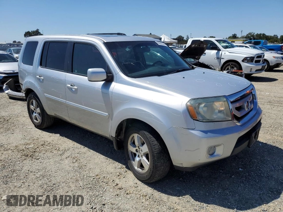 2011 Honda Pilot EX-L with VIN 5FNYF3H61BB008849, listed as a Copart auction lot 68986364 with 224,259 mi miles and Salvage Title. Bid and sale history available at carsss.com. Image 4.