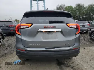 2023 GMC Terrain SLE with VIN 3GKALTEG6PL208923, listed as a Copart auction lot 60535645 with 18,225 mi miles and Salvage title. Bid and sale history available at DreamBid. Image 6.