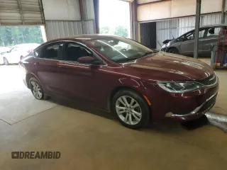 2015 Chrysler 200 Limited with VIN 1C3CCCAB6FN598374, listed as a Copart auction lot 62074205 with 194,611 mi miles and Salvage title. Bid and sale history available at DreamBid. Image 4.