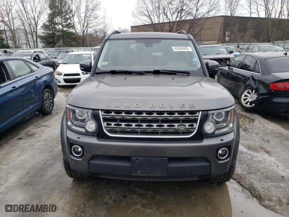 2016 Land Rover LR4 HSE with VIN SALAG2V62GA838570, listed as a Copart auction lot 45549485 with NaN miles and Salvage Title. Bid and sale history available at carsss.com. Image 5.