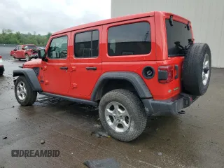2021 Jeep Wrangler Unlimited Freedom with VIN 1C4HJXDN0MW605573, listed as a Copart auction lot 59896165 with 55,751 mi miles and Salvage title. Bid and sale history available at DreamBid. Image 2.