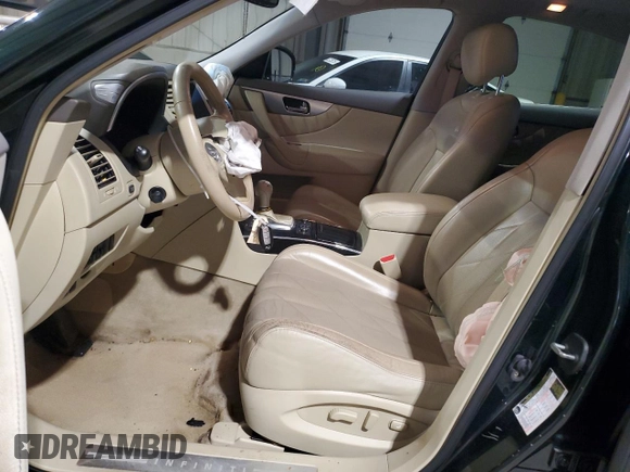 2010 Infiniti FX z VIN JN8AS1MW7AM854288, wystawiony jako Copart lot #52934395 z przebiegiem 139 346 mil mil oraz Szkoda całkowita • Salvage title. Historia ofert i sprzedaży dostępna na DreamBid. Obrazek 7.