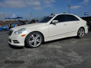 2013 Mercedes-Benz E 350 Luxury with VIN WDDHF5KB4DA697286, listed as a Copart auction lot 63399425 with 155,496 mi miles and Salvage title. Bid and sale history available at DreamBid. Image 1.