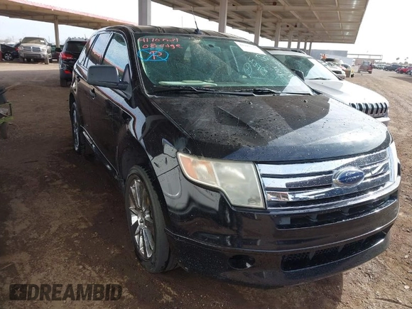 2008 Ford Edge SE with VIN 2FMDK36C58BA83199, listed as a IAAI auction lot 41707531 with 172,051 mi miles. Bid and sale history available at carsss.com. Image 1.