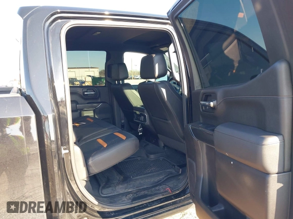 2021 GMC Sierra 1500 AT4 with VIN 1GTP9EEL1MZ429962, listed as a IAAI auction lot 41223344 with 1 mi miles. Bid and sale history available at carsss.com. Image 8.