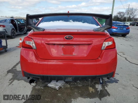 2017 Subaru WRX Limited with VIN JF1VA1J64H9808568, listed as a Copart auction lot 45793255 with 52,283 mi miles and Salvage Title. Bid and sale history available at carsss.com. Image 6.