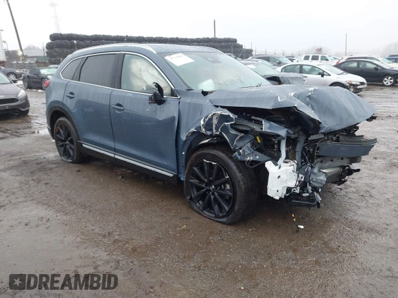 2023 Mazda CX-9 Carbon Edition with VIN JM3TCBDY1P0642597, listed as a IAAI auction lot 41568969 with Not Provided miles and . Bid and sale history available at carsss.com. Image 1.