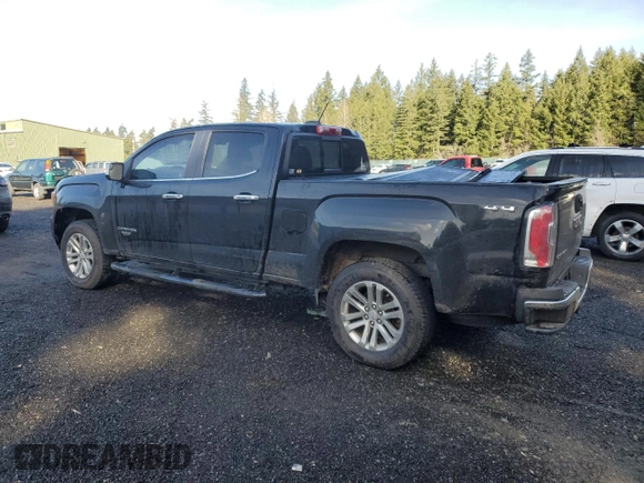 2015 GMC Canyon 4WD SLT with VIN 1GTG6CE37F1270301, listed as a Copart auction lot 47665365 with 135,300 mi miles and Salvage Title. Bid and sale history available at carsss.com. Image 2.