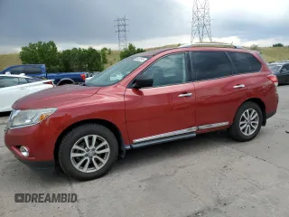 2015 Nissan Pathfinder S with VIN 5N1AR2MM7FC635254, listed as a Copart auction lot 65027515 with 122,379 mi miles and Clean title. Bid and sale history available at DreamBid. Image 1.