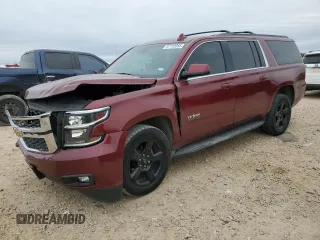 2016 Chevrolet Suburban LT with VIN 1GNSCHKC7GR246465, listed as a Copart auction lot 87720385 with 126,580 mi miles and Salvage Title. Bid and sale history available at carsss.com. Image 1.
