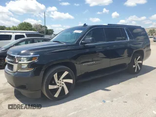2015 Chevrolet Suburban LT z VIN 1GNSKJKC3FR566004, wystawiony jako Copart lot #56903565 z przebiegiem 224 173 mil mil oraz Szkoda całkowita • Salvage title. Historia ofert i sprzedaży dostępna na DreamBid. Obrazek 1.