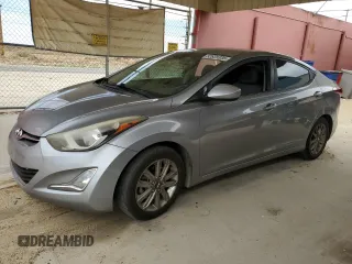 2014 Hyundai Elantra SE z VIN KMHDH4AE0EU177509, wystawiony jako Copart lot #52825335 z przebiegiem 193 148 mil mil oraz Szkoda całkowita • Salvage title. Historia ofert i sprzedaży dostępna na DreamBid. Obrazek 1.
