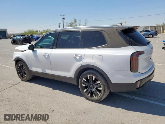 2023 Kia Telluride SX Prestige with VIN 5XYP5DGC9PG360203, listed as a Copart auction lot 57679905 with 39,145 mi miles and Salvage title. Bid and sale history available at DreamBid. Image 2.