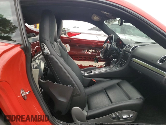 2016 Porsche Cayman S with VIN WP0AB2A80GK185261, listed as a Copart auction lot 52135744 with 80,607 mi miles and . Bid and sale history available at DreamBid. Image 10.