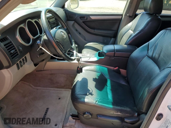 2004 Toyota 4Runner SR5 with VIN JTEBU14R140031254, listed as a Copart auction lot 55042515 with 237,882 mi miles and Clean Title. Bid and sale history available at DreamBid. Image 7.