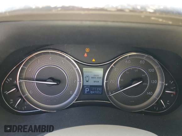 2011 Infiniti QX56 8-passenger with VIN JN8AZ2NC4B9302855, listed as a Copart auction lot 72986764 with 171,390 mi miles and Salvage Title. Bid and sale history available at carsss.com. Image 9.