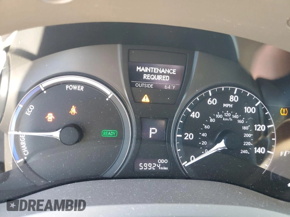 2015 Lexus RX 450h with VIN 2T2ZB1BA1FC002234, listed as a Copart auction lot 88215845 with 59,924 mi miles and Salvage Title. Bid and sale history available at DreamBid. Image 9.
