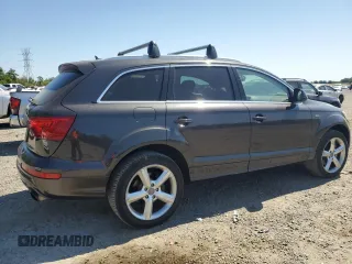 2013 Audi Q7 3.0T S line Prestige with VIN WA1DGAFE8DD016042, listed as a Copart auction lot 53731595 with 104,949 mi miles and Clean Title. Bid and sale history available at carsss.com. Image 3.