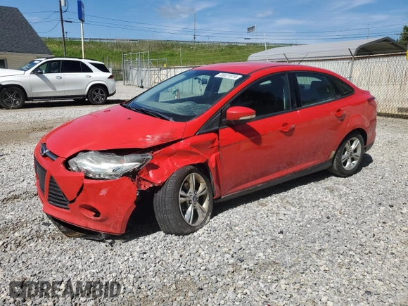 2013 Ford Focus SE with VIN 1FADP3F29DL342838, listed as a Copart auction lot 55821974 with 185,639 mi miles and Salvage Title. Bid and sale history available at carsss.com. Image 1.