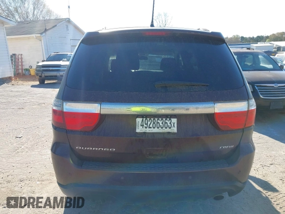 2012 Dodge Durango Crew with VIN 1C4RDHDG9CC330644, listed as a IAAI auction lot 41889758 with 194,295 mi miles and . Bid and sale history available at DreamBid. Image 17.