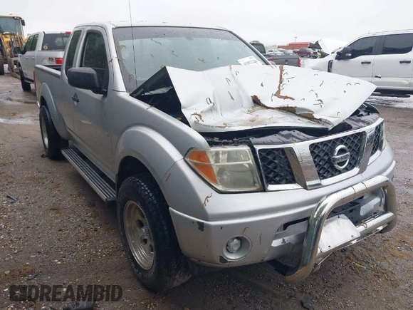 2005 Nissan Frontier XE with VIN 1N6BD06T25C452968, listed as a IAAI auction lot 41882229 with 133,873 mi miles and . Bid and sale history available at DreamBid. Image 1.