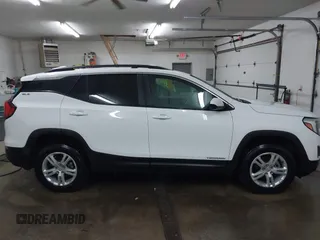 2021 GMC Terrain SLE with VIN 3GKALTEV0ML383940, listed as a IAAI auction lot 41544809 with 50,858 mi miles and . Bid and sale history available at carsss.com. Image 13.