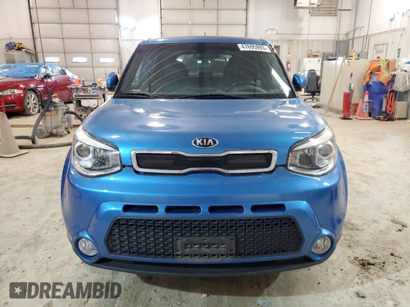2015 Kia Soul + with VIN KNDJP3A5XF7219401, listed as a Copart auction lot 47695993 with 101,641 mi miles and Non Repairable. Bid and sale history available at carsss.com. Image 5.