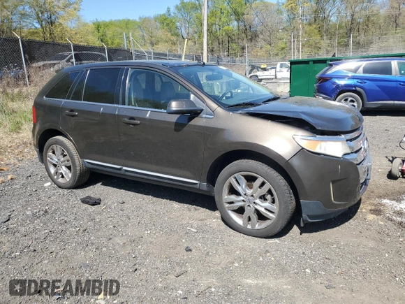 2011 Ford Edge Limited with VIN 2FMDK3KC8BBB02552, listed as a Copart auction lot 53509215 with 125,072 mi miles and Salvage Title. Bid and sale history available at carsss.com. Image 4.