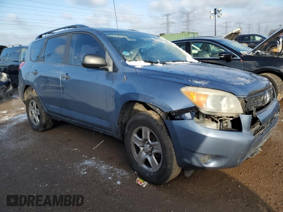 2008 Toyota RAV4 with VIN JTMZK33V286015148, listed as a Copart auction lot 85472344 with 98,547 mi miles and Salvage Title. Bid and sale history available at carsss.com. Image 4.