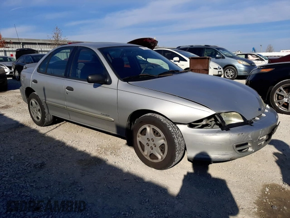 2002 Chevrolet Cavalier LS with VIN 1G1JF524127258336, listed as a Copart auction lot 76043963 with 91,064 mi miles and Salvage Title. Bid and sale history available at carsss.com. Image 4.