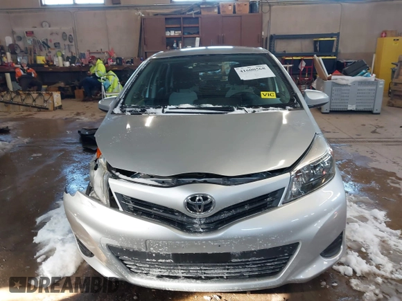 2013 Toyota Yaris L with VIN JTDKTUD39DD547326, listed as a IAAI auction lot 41600568 with 155,130 mi miles and . Bid and sale history available at carsss.com. Image 12.