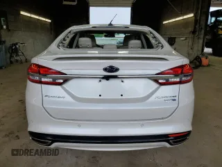 2017 Ford Fusion Titanium with VIN 3FA6P0D99HR138992, listed as a Copart auction lot 58421995 with 24,057 mi miles and Salvage title. Bid and sale history available at DreamBid. Image 6.