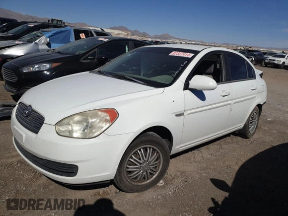 2007 Hyundai Accent GLS with VIN KMHCN46C97U119199, listed as a Copart auction lot 87337414 with 151,070 mi miles and Salvage Title. Bid and sale history available at carsss.com. Image 1.