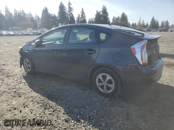 2013 Toyota Prius One with VIN JTDKN3DU6D5602015, listed as a Copart auction lot 51057985 with 190,962 mi miles and Salvage Title. Bid and sale history available at carsss.com. Image 2.
