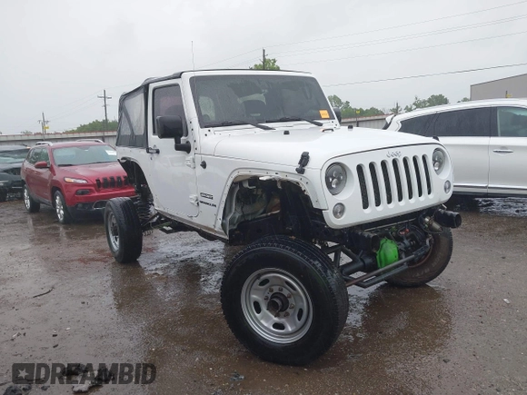 2013 Jeep Wrangler Sport with VIN 1C4AJWAG8DL601399, listed as a IAAI auction lot 42186399 with 130,195 mi miles and . Bid and sale history available at DreamBid. Image 1.