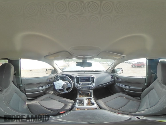 2017 Chevrolet Colorado 4WD LT with VIN 1GCHTCEN4H1208582, listed as a Copart auction lot 61554574 with 50,322 mi miles and Salvage title. Bid and sale history available at DreamBid. Image 13.